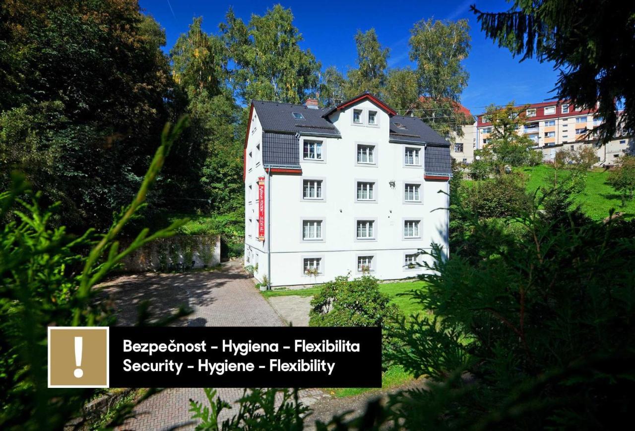 Pytloun Penzion Zeleny Haj Liberec Eksteriør bilde